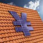 Solar panels renewable energy savings investment money yen
